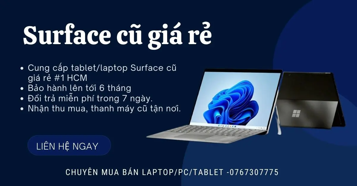 Surface Pro cũ giá rẻ